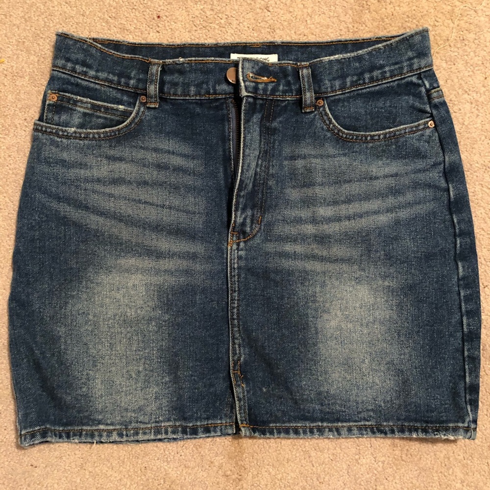 Billabong denim skirt
